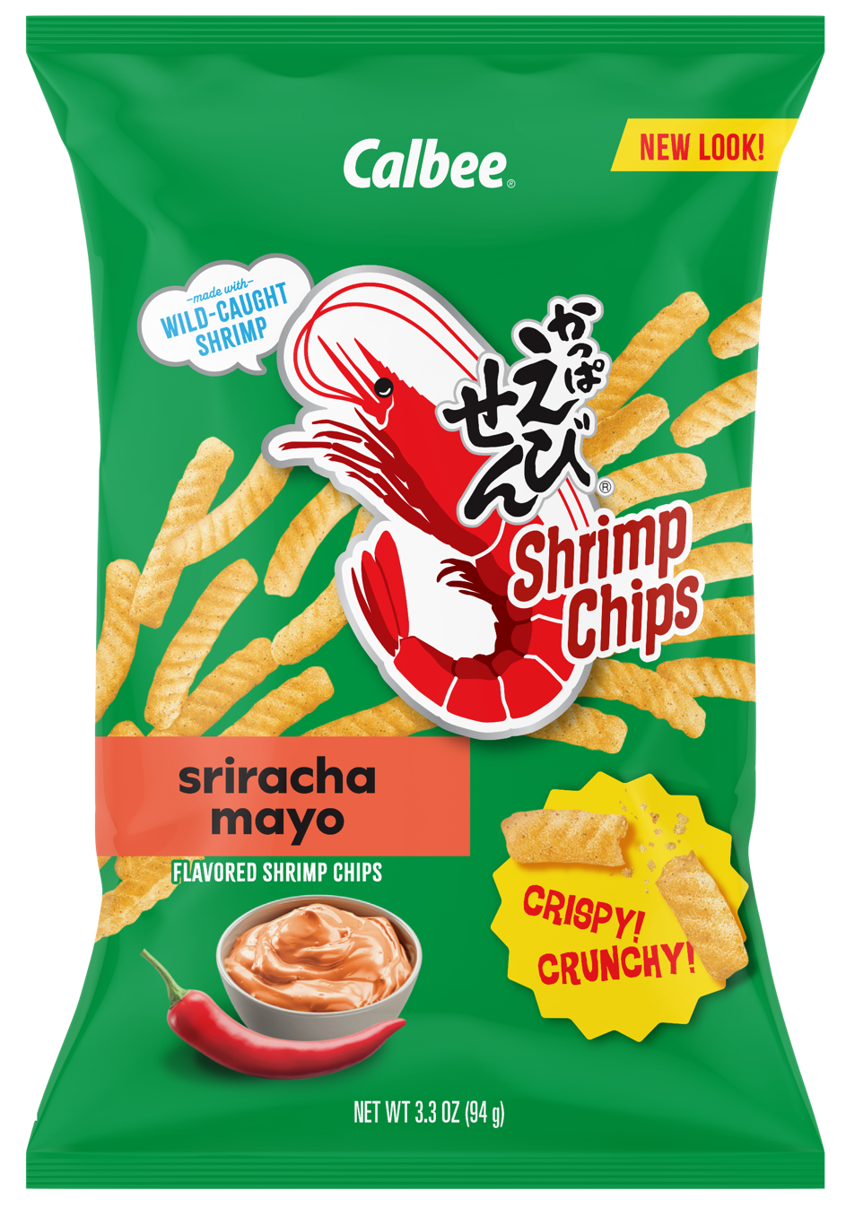 Calbee Shrimp Chips Sriracha Mayo 3.3oz – DAISO Calbee Shrimp Chips Sriracha Mayo 3.3oz – DAISO