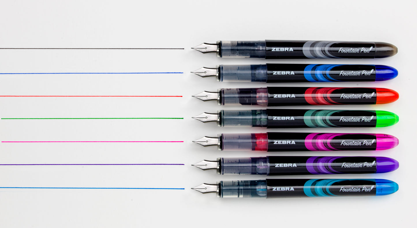 Zebra Fountain Pen 0.6mm Purple