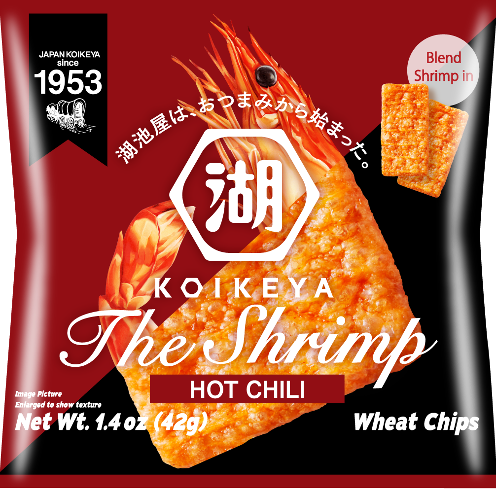 KOIKEYA THE SHRIMP CHIP HOT CHILI 1.4 oz – DAISO
