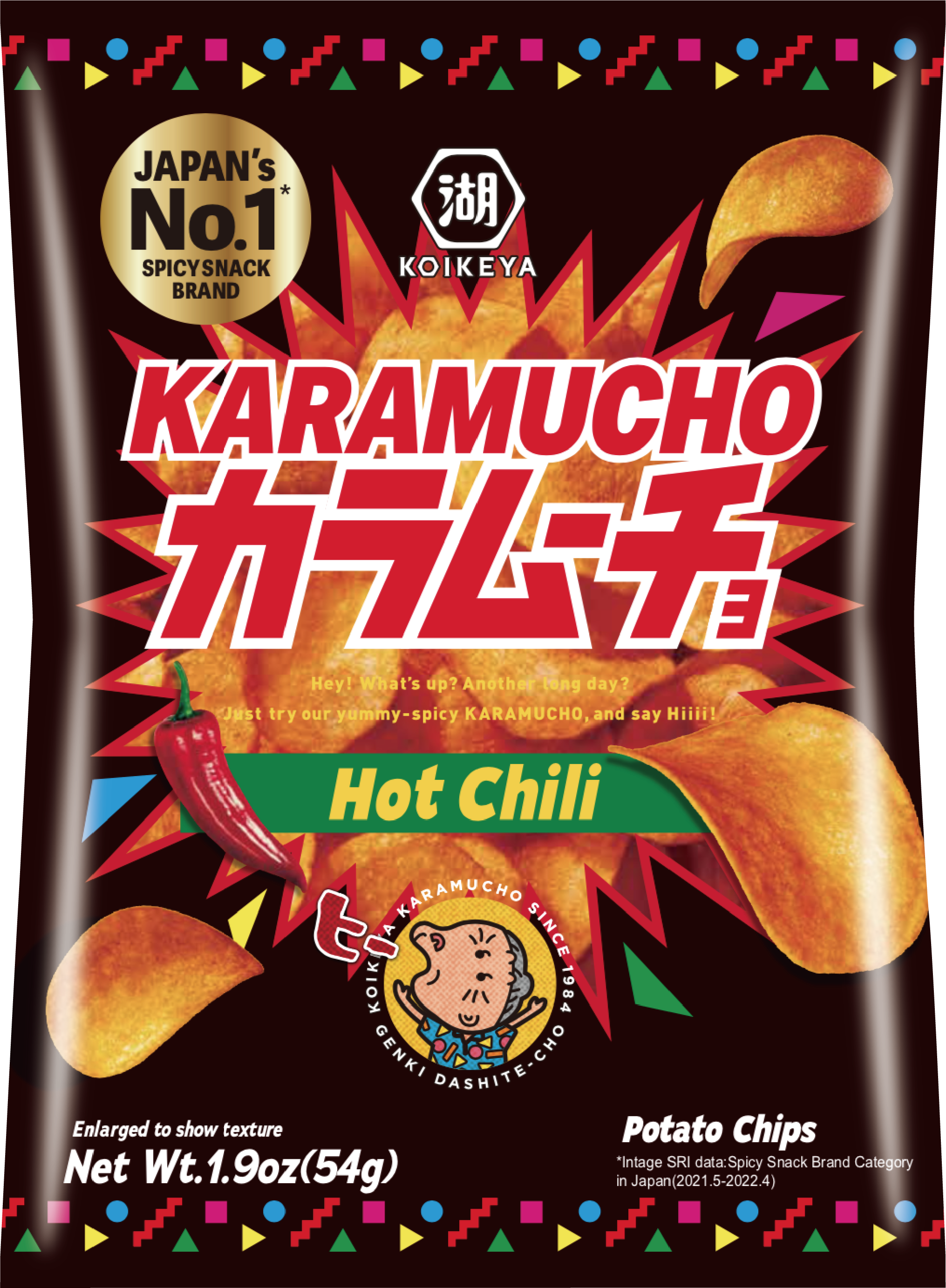 KOIKEYA KARAMUCHO FLAT TYPE HOT 1.9oz – DAISO