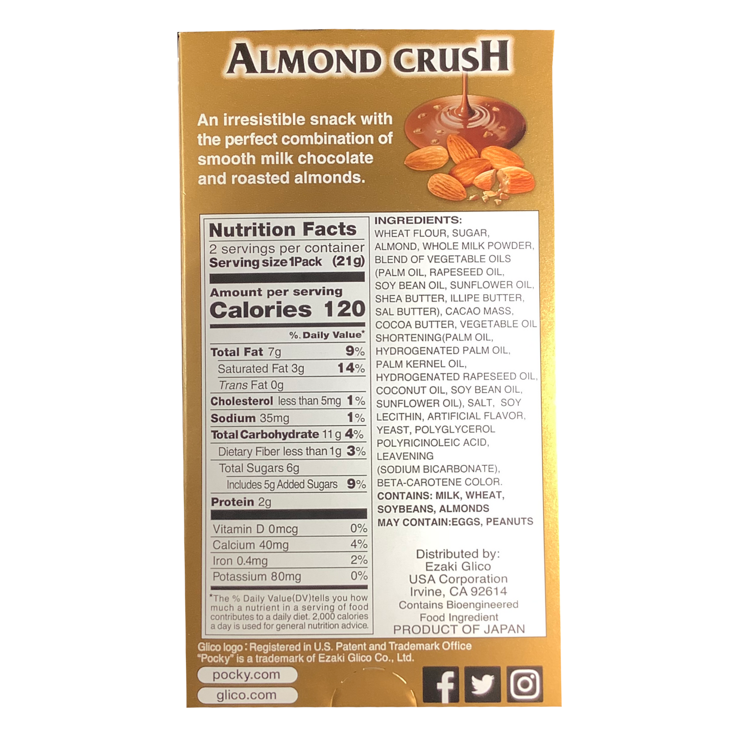 Pocky - Almond Crush