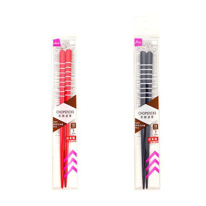 Chopsticks Made In Wakasa Japan Basic Border 18cm