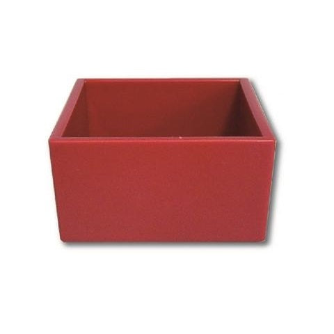 Square Sake Cup - Red