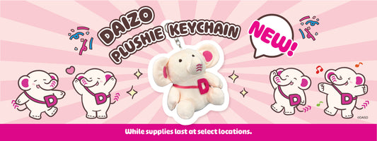 NEW Daizo Keychains Available at Select Locations!