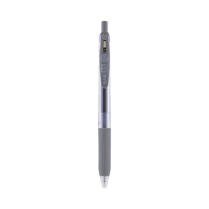 Sarasa Clip Gel Retractable Grey 0.5mm Dozen UPC