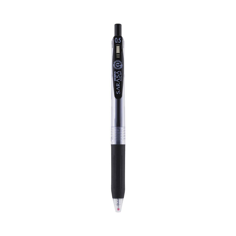Sarasa Clip Gel Retractable Black 0.5mm Dozen UPC