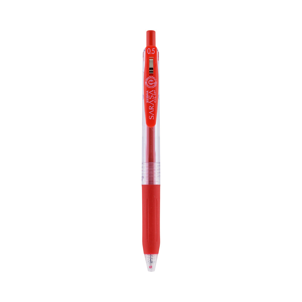 Sarasa Clip Gel Retractable Red 0.5mm Dozen UPC