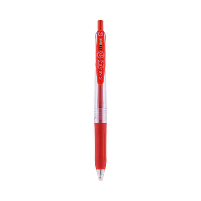 Sarasa Clip Gel Retractable Red 0.5mm Dozen UPC