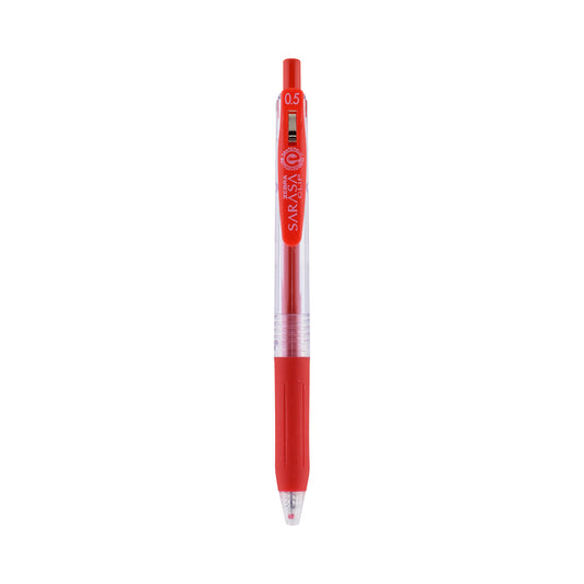 Sarasa Clip Gel Retractable Red 0.5mm Dozen UPC