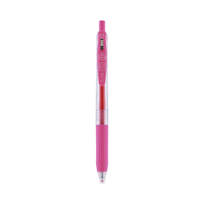 Sarasa Clip Gel Retractable Pink 0.5mm Dozen UPC