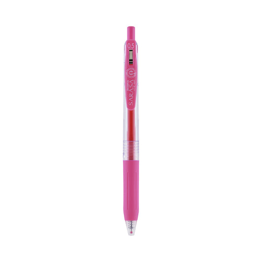 Sarasa Clip Gel Retractable Pink 0.5mm Dozen UPC