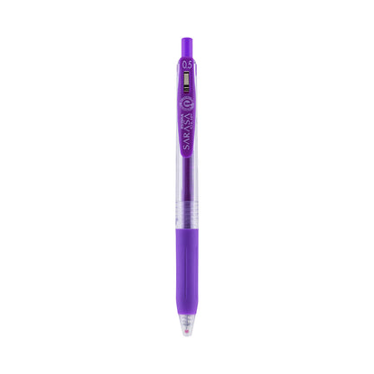 Sarasa Clip Gel RetractablePurple 0.5mm Dozen UPC