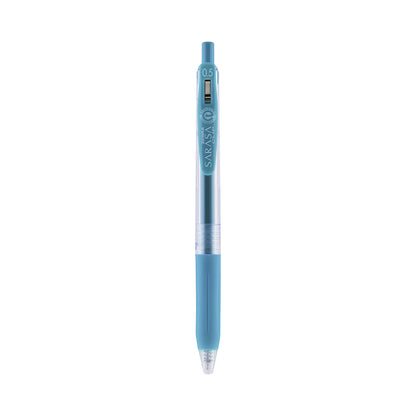 Sarasa Clip Gel Retractable Blue Green 0.5mm Dozen UPC
