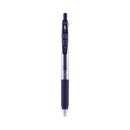 Sarasa Clip Gel Retractable Blue Black 0.5mm Dozen UPC