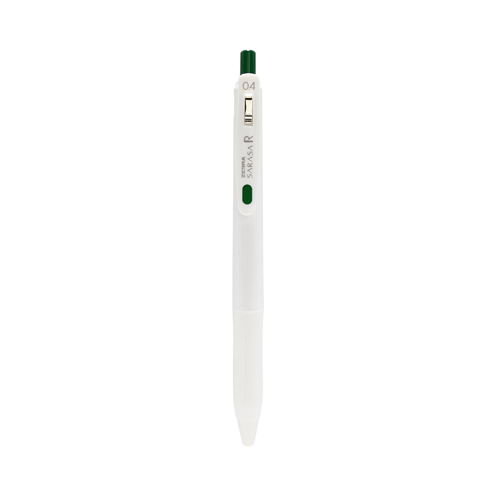 Sarasa R Gel Retractable 0.4mm Green Black Dozen UPC