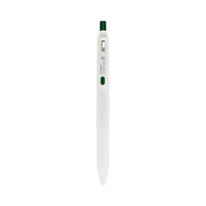 Sarasa R Gel Retractable 0.4mm Green Black Dozen UPC