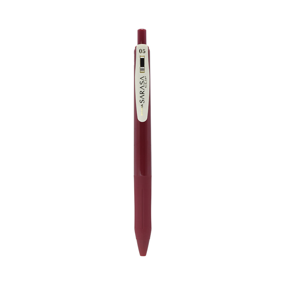 Sarasa Clip Vintage Gel Retractable 0.5mm Cassis Black