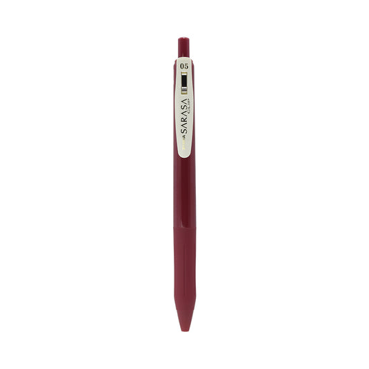 Sarasa Clip Vintage Gel Retractable 0.5mm Cassis Black