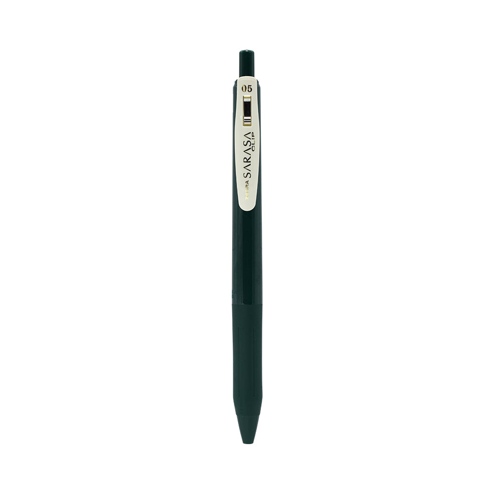 Sarasa Clip Vintage Gel Retractable 0.5mm Green Black