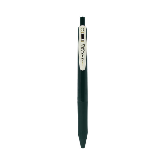 Sarasa Clip Vintage Gel Retractable 0.5mm Green Black