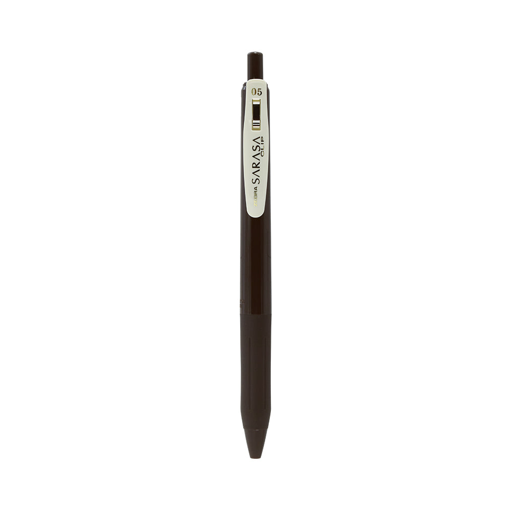 Sarasa Clip Vintage Gel Retractable 0.5mm Brown Gray