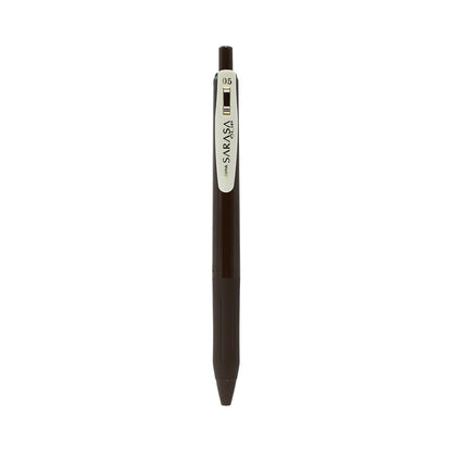 Sarasa Clip Vintage Gel Retractable 0.5mm Brown Gray
