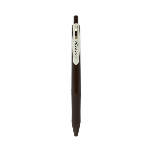Sarasa Clip Vintage Gel Retractable 0.5mm Brown Gray