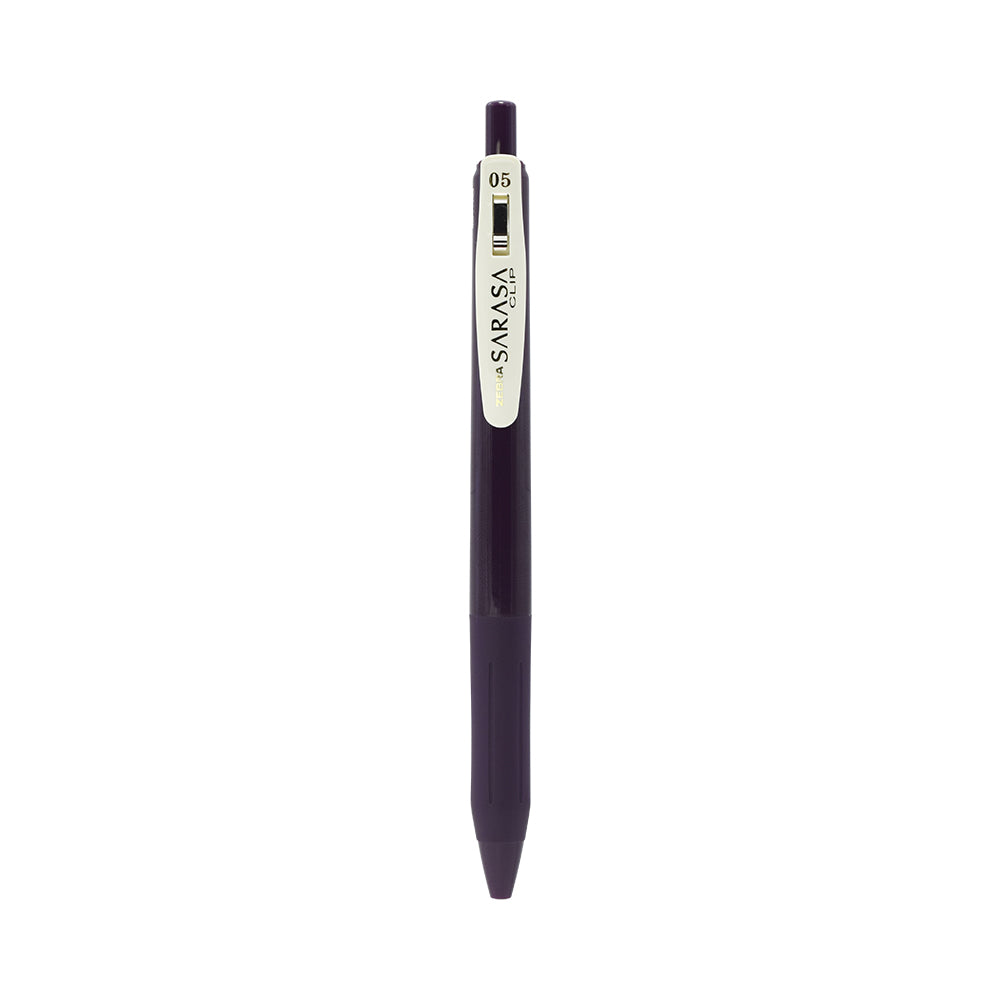 Sarasa Clip Vintage Gel Retractable 0.5mm Bordeaux Purple