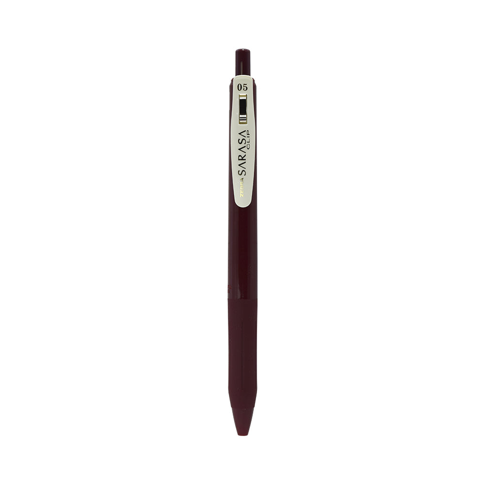 Sarasa Clip Vintage Gel Retractable 0.5mm Red Black