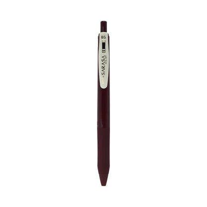 Sarasa Clip Vintage Gel Retractable 0.5mm Red Black