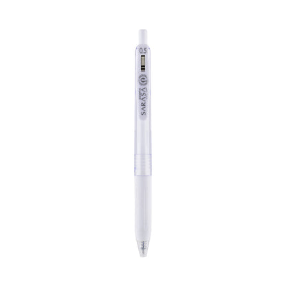 Sarasa Clip Gel Retractable 0.5mm Milk White
