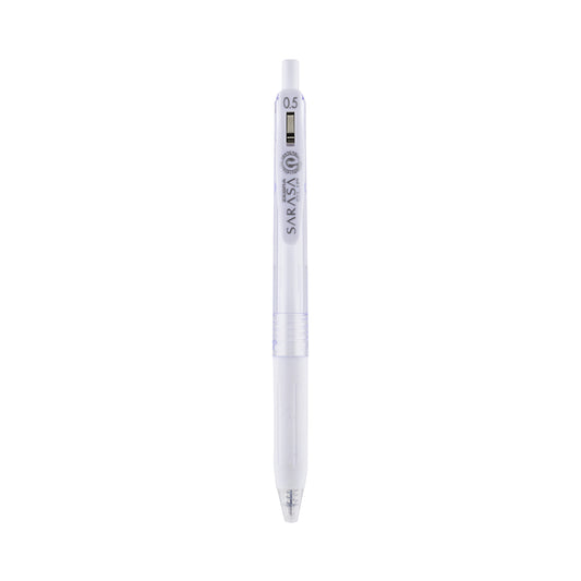 Sarasa Clip Gel Retractable 0.5mm Milk White