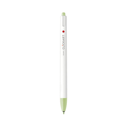 ClickArt Retractable Marker Pen 0.6mm Leaf Green Dozen UPC