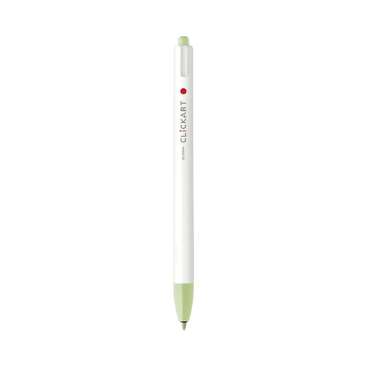 ClickArt Retractable Marker Pen 0.6mm Leaf Green Dozen UPC