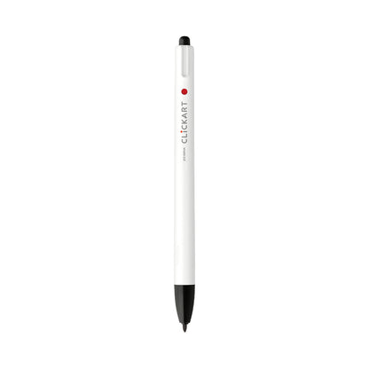 ClickArt Retractable Marker Pen 0.6mm Black Dozen UPC