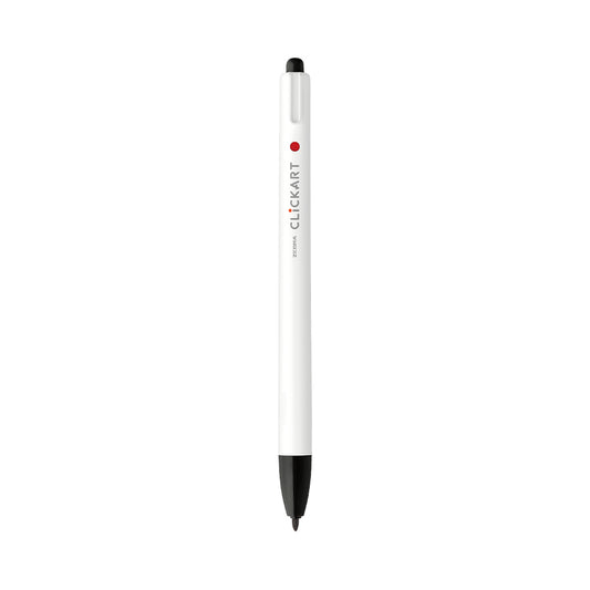 ClickArt Retractable Marker Pen 0.6mm Black Dozen UPC