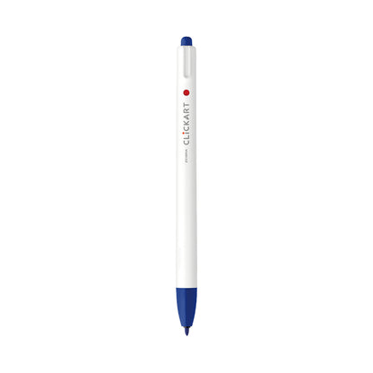 ClickArt Retractable Marker Pen 0.6mm Blue Dozen UPC