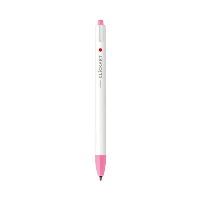 ClickArt Retractable Marker Pen 0.6mm Pink Dozen UPC