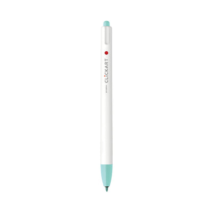 ClickArt Retractable Marker Pen 0.6mm Aqua Blue Dozen UPC