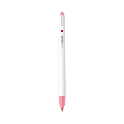 ClickArt Retractable Marker Pen 0.6mm Peach Pink Dozen UPC