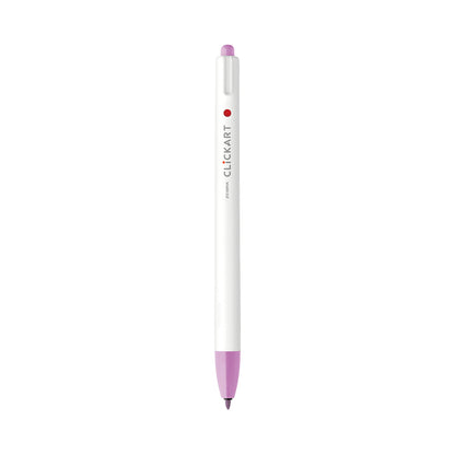 ClickArt Retractable Marker Pen 0.6mm Lavender Dozen UPC