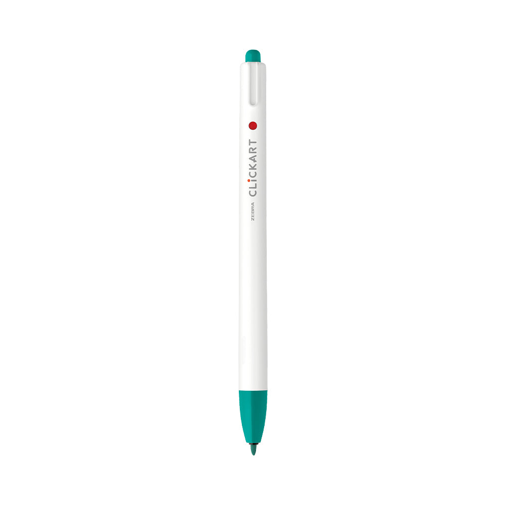 ClickArt Retractable Marker Pen 0.6mm Blue Green Dozen UPC