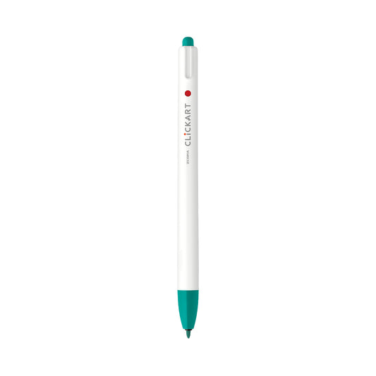 ClickArt Retractable Marker Pen 0.6mm Blue Green Dozen UPC