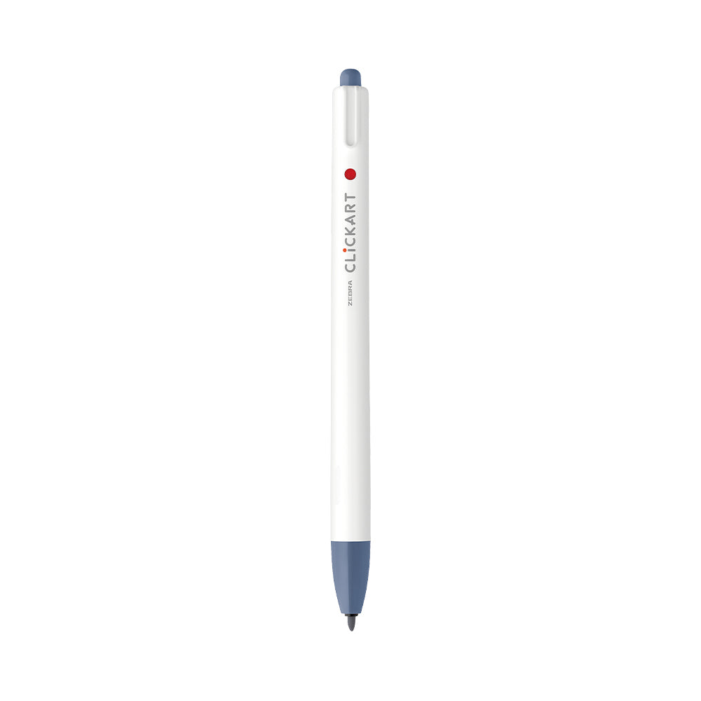 ClickArt Retractable Marker Pen 0.6mm Blue Gray Dozen UPC