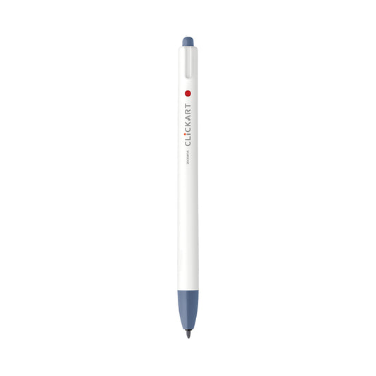 ClickArt Retractable Marker Pen 0.6mm Blue Gray Dozen UPC