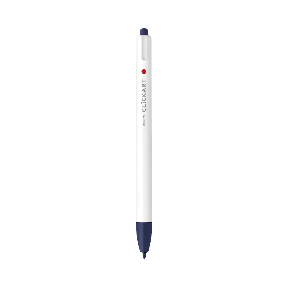 ClickArt Retractable Marker Pen 0.6mm Blue Black Dozen UPC