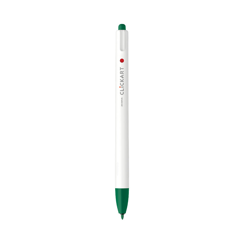 ClickArt Retractable Marker Pen 0.6mm Viridian Dozen UPC
