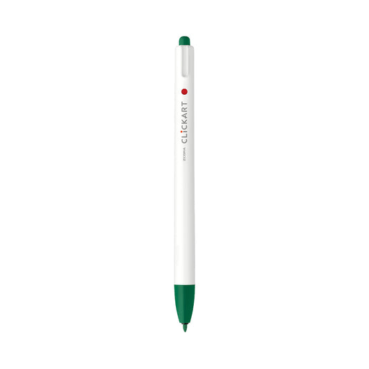 ClickArt Retractable Marker Pen 0.6mm Viridian Dozen UPC