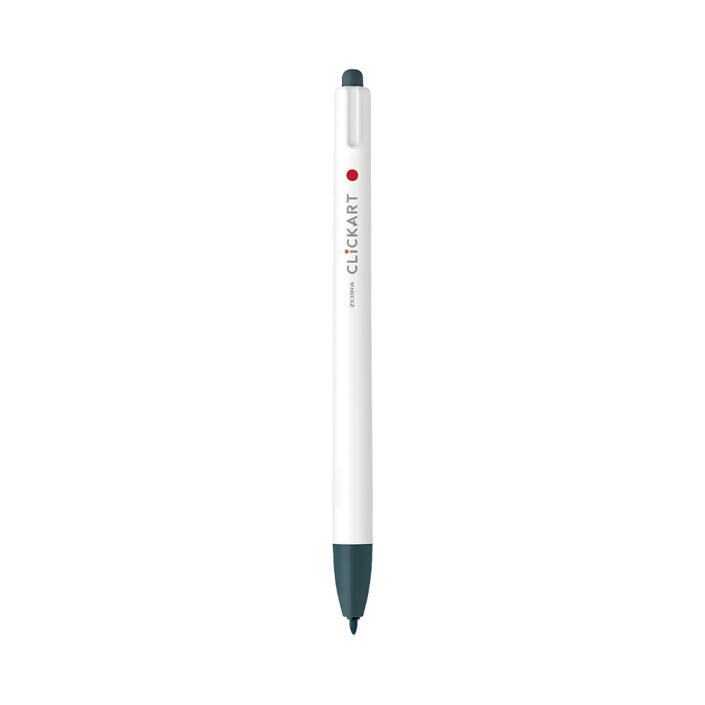 ClickArt Retractable Marker Pen 0.6mm Smokey Blue Dozen UPC