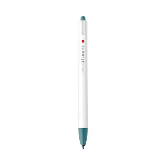 ClickArt Retractable Marker Pen 0.6mm Turquoise Blue Dozen UPC